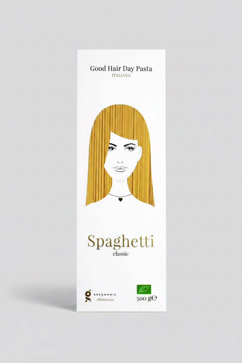 BIO-Spaghetti Classic 500 g in weisser Verpackung
