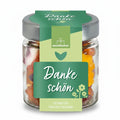 Fruchtgummi Dankeschön 120 g im Geschenkglas