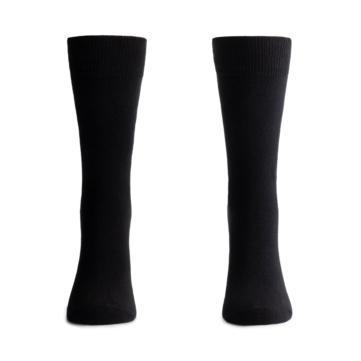 Schwarze Herrensocken aus Bio-Baumwolle